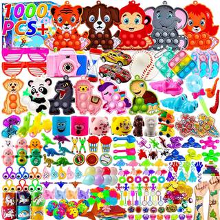 1000 pcs fest favoriserer til b?rn fidget leget?j bulk goodie tasker fylder til b?rn f?dselsdag gaver pr?mie skattekasse leget?j til klassev?rels