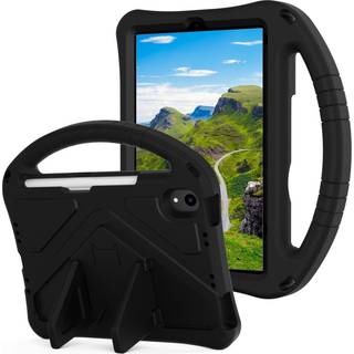 EIDERWOOD Børnevenligt Etui til iPad mini (2024) / mini (2021) med Kickstand - Sort