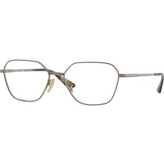 VOGUE EYEWEAR Kvinde VO4334 5138 Optiske stel Metal Brun Transparent Geometrisk Normal
