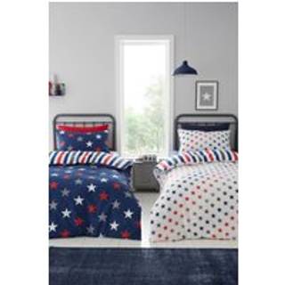 Catherine Lansfield Catherine Lansfield 2 Pack So Soft Stribet Stars Dynebetræk Sæt