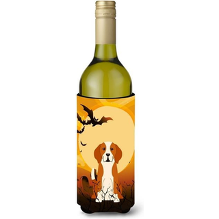 """"Caroline's Treasures BB4376LITERK Halloween Engelsk Foxhound Vinflaske Drikisolator Hugger 750ml Multicolor""""