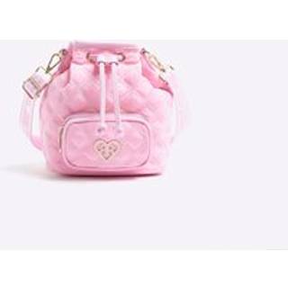 River Island River Island Pink Girls Nylon Bucket Bag