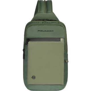 Piquadro S136 Sling taske mørkegrøn