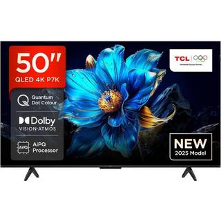 TCL P7K 50P7K TV 127 cm (50&quot ) 4K Ultra HD Smart TV Wi-Fi Metallic 430 cd/m²