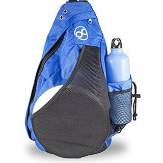 Infinite Discs Slinger Disc Golf Rygs?k til hurtig diskopbevaring 6-12 diske i din taske (bl?)