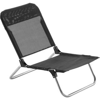 Fiam Quick Solstol - Liggestole og Solsenge Aluminium Sort - 022TX ALU NE