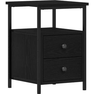 Sengebord 34X35,5X50 Cm Konstrueret Træ - 1 / Sort eg