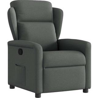 lænestol stof mørkegrå