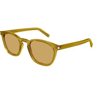 SAINT LAURENT Unisex SAINT LAURENT SL 28 053 Solbriller Acetat Grøn Brun Firkantet