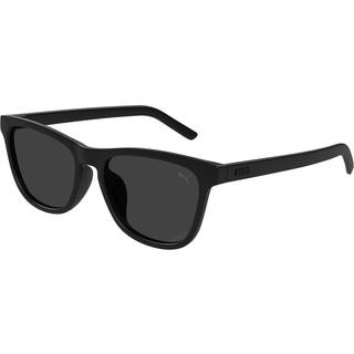 Puma PU0501SA Asian Fit Polarized 001 56 Solbriller Mænd Black - Black - 56mm