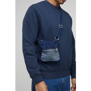 Mens Denim Cross Body Bag