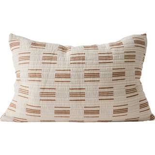 Tell Me More Julien pudebetræk 40x60 cm Off-white-rustrød