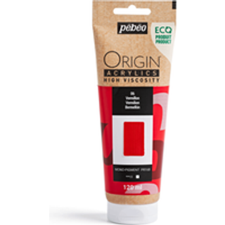 Pebeo Origin Acrylics akrylfarve 120 ml Vermilion 06