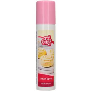 Velvet Spray White Choco - Chokoladespray, 100ml
