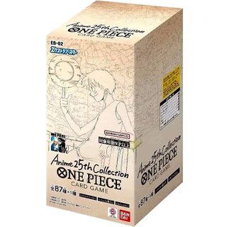 One Piece EB-02: Extra Booster Anime 25th Collection Booster Box (Japansk)