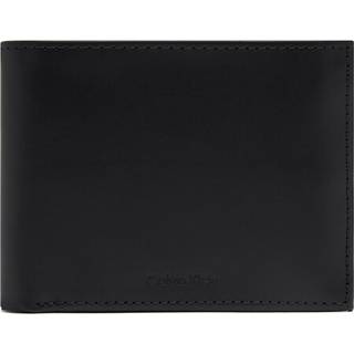 Leather RFID Trifold Wallet - Black - One Size