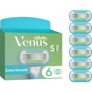 Gillette Venus Extra Smooth Razor Blades Women 6 stk