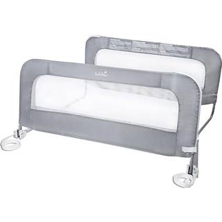 Sommer sp?dbarn dobbelt sikkerhed Beddail gr? metal og stof sengeliggende s?t til sm?b?rn 42,5 lang passer til dobbelt fulde og queensize senge o