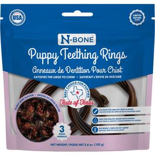 N-Bone hvalpebideringe Taste of Texas Burnt Ends Flavor 3 Count