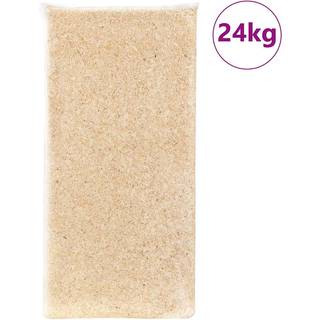 Træspåner til strøelse til dyr blødt træ 24 kg