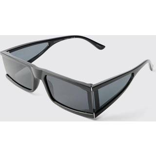 Mens Black Side Lense Panelled Sunglasses