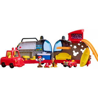 Bare leg Disney Junior Mickey Mouse Happy Camper Lys og lyde Legest 10-dele brnelegetj til 3 r og op