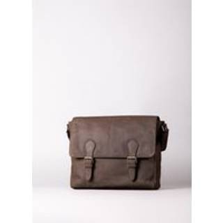 Lakeland Leather Lakeland Leather Brown Hutton Messenger Bag
