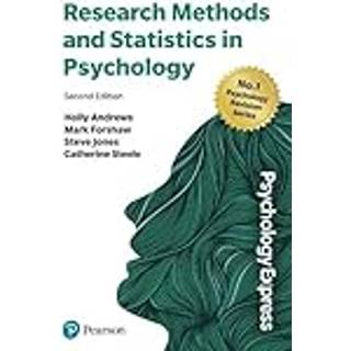 Research Methods and Statistics in Psychology