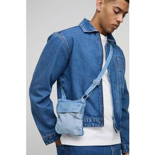 Mens Denim Cross Body Bag