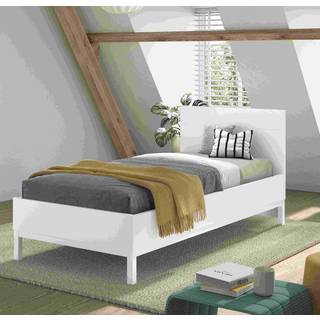 Enkeltseng 90 x 200 – Eva, hvid