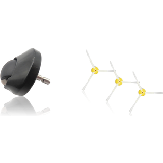 iRobot Roomba Næsehjul med Beslag & Sidebørster - Passer til 800- og 900-serien, 3 stk.