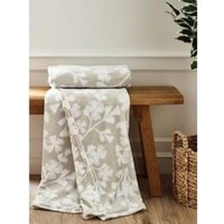 Catherine Lansfield Catherine Lansfield Duck Egg Brooke Floral Cosy Fleece Large Throw