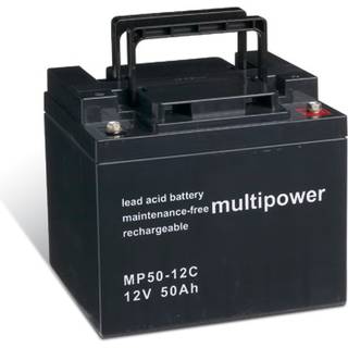 Powery BleiBatteri (multipower) til El-kørestol Bischoff & Bischoff Orbis zyklenfest