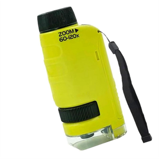 Minilabsters Miniscope Kids, Mini Labsters Bærbart Mikroskop (Grøn)