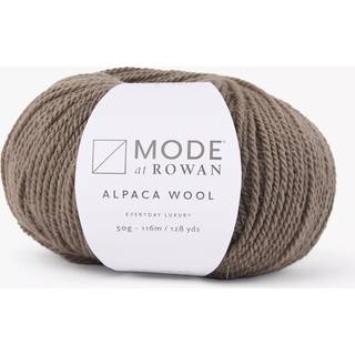 Mode at Rowan Alpaca Wool 015 Fawn Indhold: 50% alpaca, 50% uld Vægt/længde: 50 g = ca. 116 meter Anbefalede pinde: 3.75 mm Strikkefasthed: 10 x 10 cm = 23 m x 30 p Vask: Vaskes i hånden / Tørres fladt.
