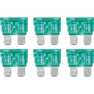 Fladsikring FK2 30AMP - M/ SMD LED Advarselslys - 6 stk