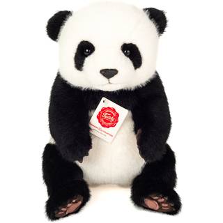 Siddende Panda, Sort/Hvid