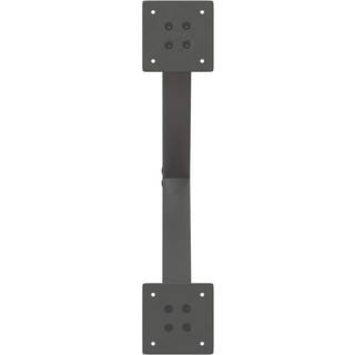 Spisebordsben X-Formet 80X(72-73) Cm Stål Antracitgrå - 2 / 60 x (30-31) cm (40 mm)