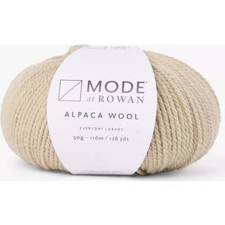 Mode at Rowan Alpaca Wool 013 French Indhold: 50% alpaca, 50% uld Vægt/længde: 50 g = ca. 116 meter Anbefalede pinde: 3.75 mm Strikkefasthed: 10 x 10 cm = 23 m x 30 p Vask: Vaskes i hånden / Tørres fladt.
