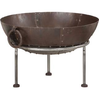 Rustikt Bålfad Ø40 Cm Jern - Brun / Ø 55 cm