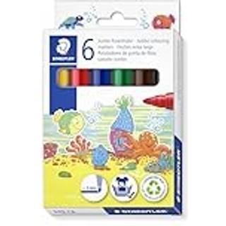 Staedtler NORIS FIBERPEN JUMBO 6 STK/ASS ETUI