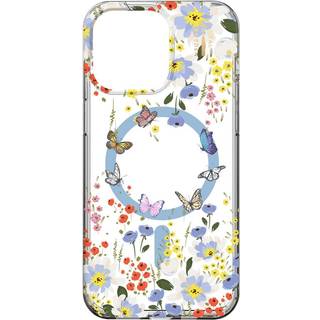 Clear MagSafe Case Artistic Garden