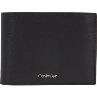 Leather RFID Trifold Wallet - Black - One Size
