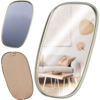 Spejl Guldfarvet H.35 x B.19 cm