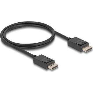 Delock Koaksial DisplayPort-kabel 16K @ 60Hz, 80Gbps, 1m