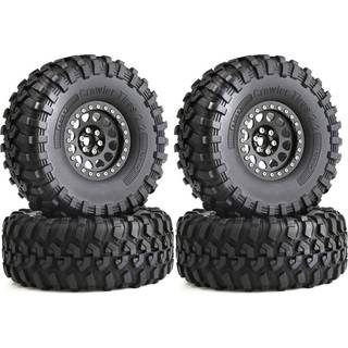 4 stk. 135 mm metal 2.2 Beadlock-fælge til 1/10 RC, B