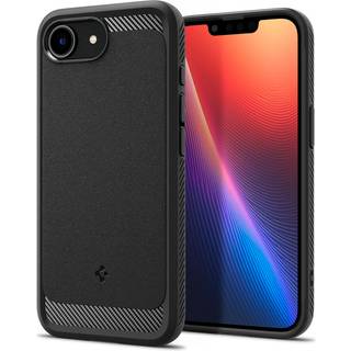Spigen Rugged Armor MagSafe - Matte Black - iPhone 16e