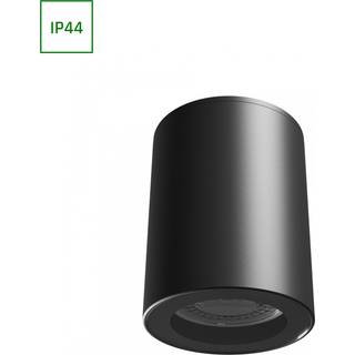Chloe GU10 - GU10 250V, IP44, 70x90mm, Sort, Rundt, Uden Lyskilde