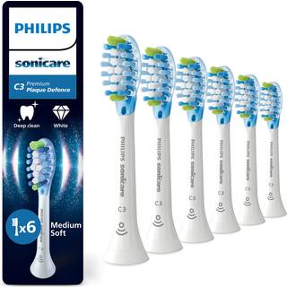 Philips Sonicare Premium Plaque Defense HX9046/87 Erstatningshoveder til tandbørste 6 stk. - 6 stk.