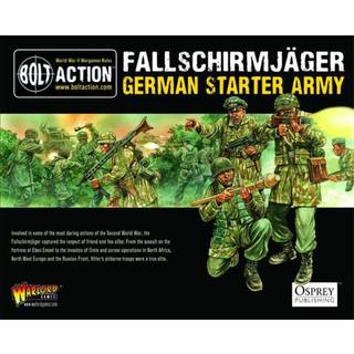 Warlord Games Fallschirmjager German Starter Army - Bolt Action 28mm Minaturer WWII Table Top Game